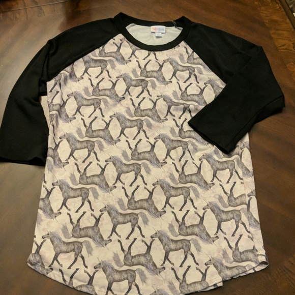Lularoe jersey unicorn shirt - Picture 1 of 3